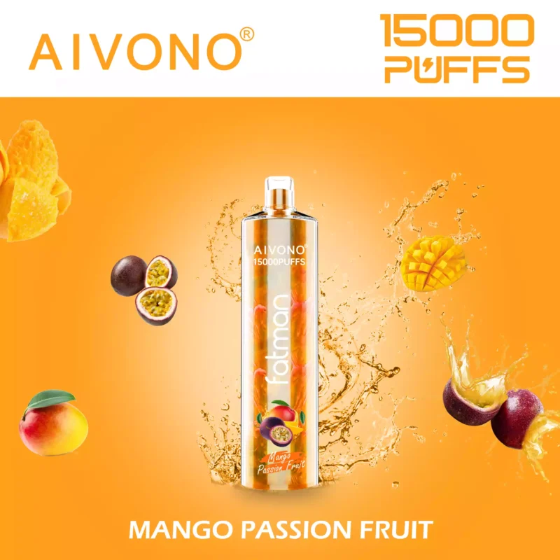 AIVONO Fatman 15000 Puffs Disposable Vape with 24ml E-liquid Capacity 5% Nicotine