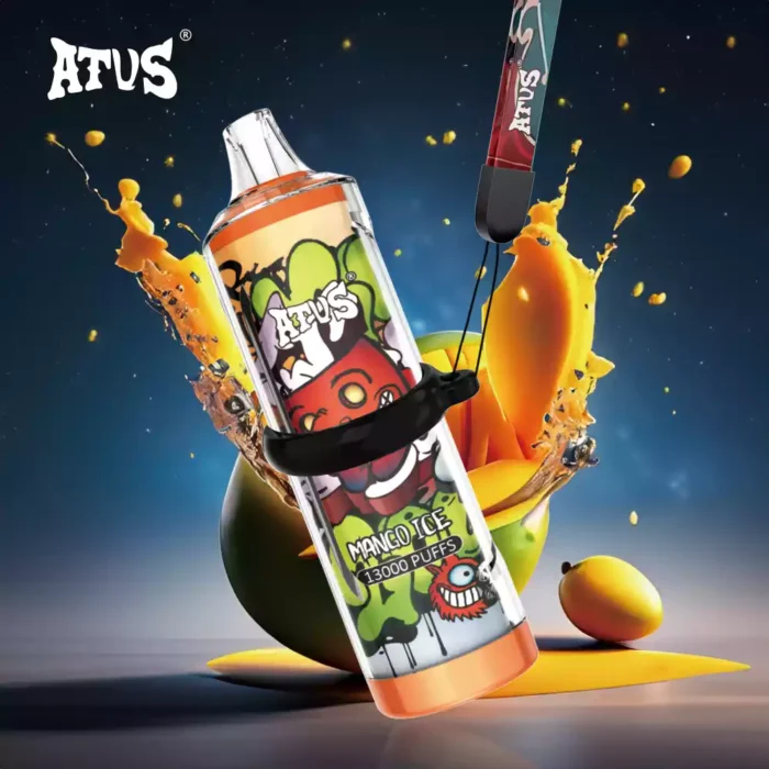 ATVS 13000 Puffs DisposableVape 5% Nicotine Strength and 12ml Capacity