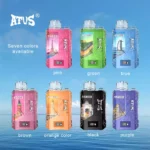 ATVS 15000 Puffs Disposable Vape 650mAh Battery 5% Nicotine