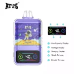 ATVS 25000 Puffs Disposable Vape Pen with 22ml E-Liquid and Dual Mesh Coil
