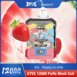 ATVS WARSHIP 12000 Puffs High-Performance Disposable Vape with 5% Nicotine and