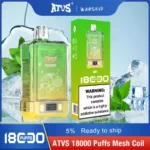 ATVS Warship 18000 Puffs Disposable Vape 14ml Capacity 5% Nicotine