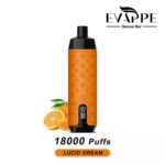 Aivono Deluxe Bar 18000 Puffs Disposable Vape with 24ml E-Liquid and Rechargeable Battery