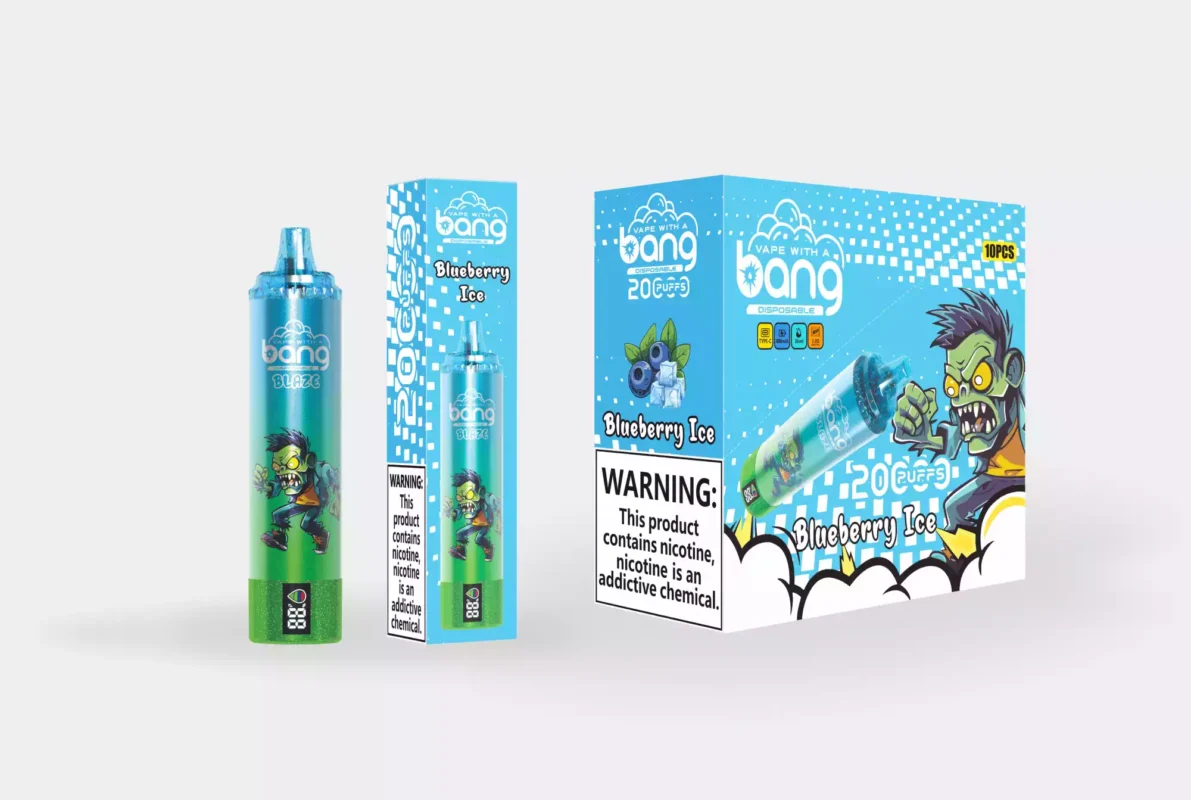 Bang Crystal 20000 Puffs Disposable Vape with 25ml E-liquid and Multiple Nicotine Options