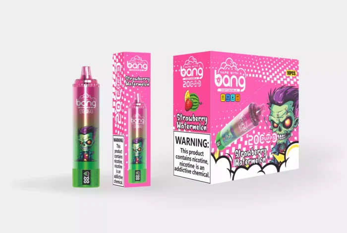 Bang Crystal 20000 Puffs Disposable Vape with 25ml E-liquid and Multiple Nicotine Options