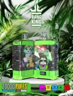 Bang King 20000 Puffs Disposable Vape with 25ml E-Liquid and 0-3% Nicotine Options