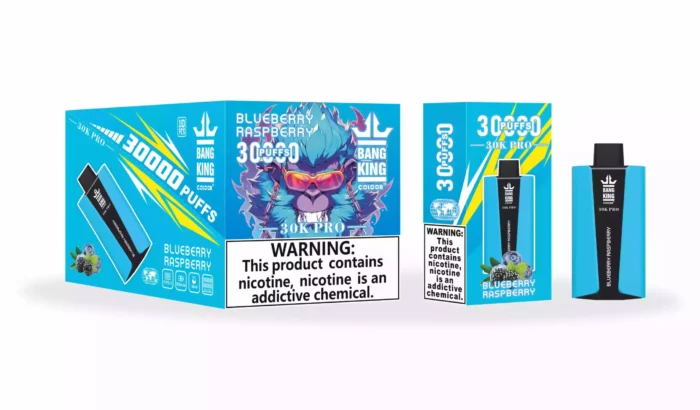Bang King 30000 puffs Pro Sleek Lightweight Design with 36ml Capacity for Extended Use