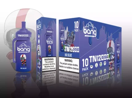 Bang Tn 12000 12k Puffs disposable vape 20ml E-Liquid and Type C Charging