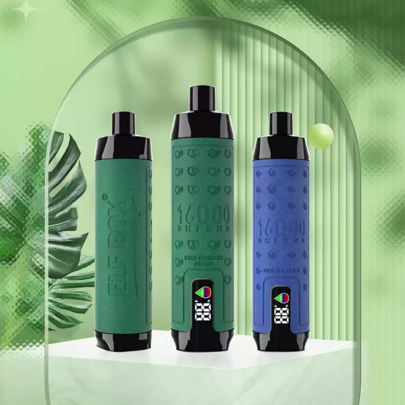 ELF BOX SHI SHA 16000 Puffs Disposable Vape Pen with 28ml E-liquid and Rechargeable Battery