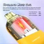 Grativape Boom 9000 Puffs Disposable Vape Pen with 14ml E-Liquid and 10 Delicious Flavors