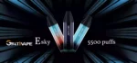 Grativape Esky 5500 Puffs Vape usa e getta Design ricaricabile di lunga durata e opzioni di intensità di nicotina 0% | 2%