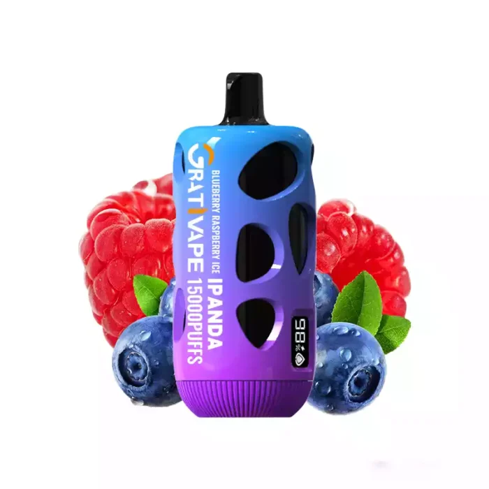 Grativape iPanda 15000 Puffs Disposable Vape Pen with 0% to 5% Nicotine Options