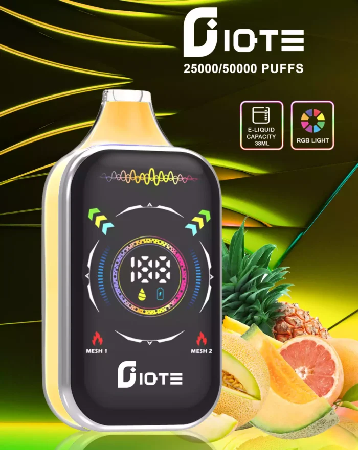 IQTE 50000 Puffs Disposable E-Cigarette with 800mAh Rechargeable Battery