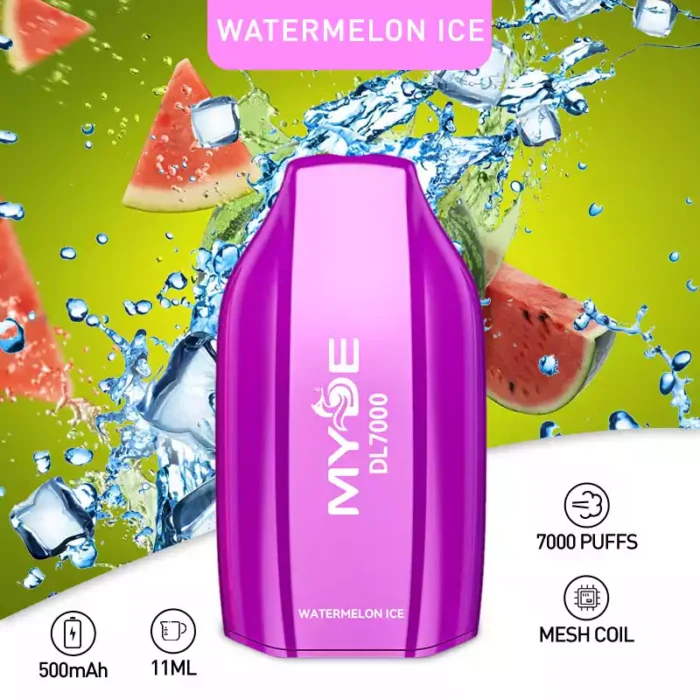 MYDE DL 7000 Puffs 11ml Oil Capacity Disposable Vape with 10 Unique Flavors