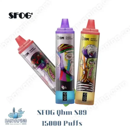 SFOG S89 15000 Puffs The Longest Lasting Disposable Vape with 25ml E Liquid Capacity