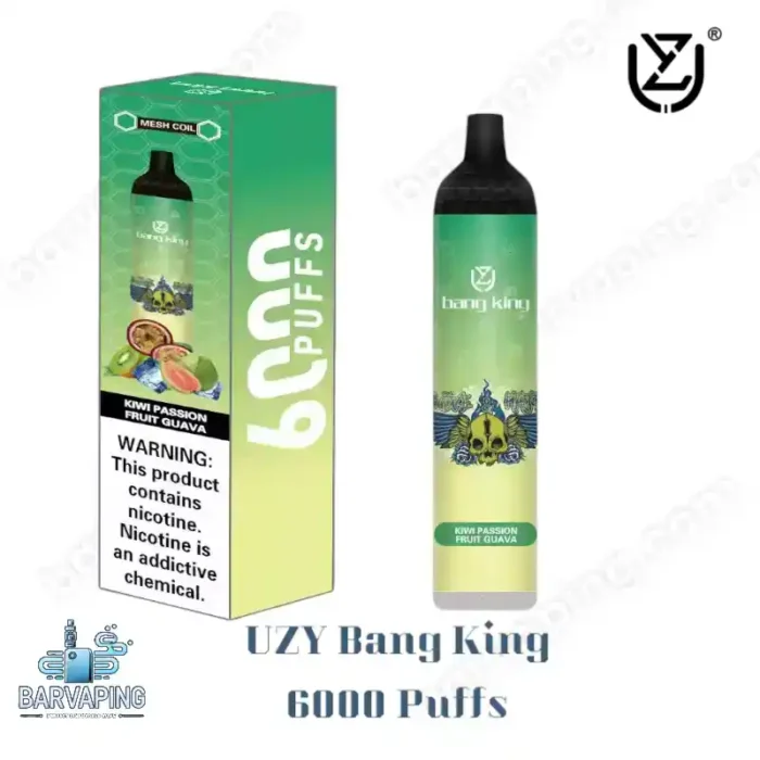 UZY Bang King 6000 bouffées