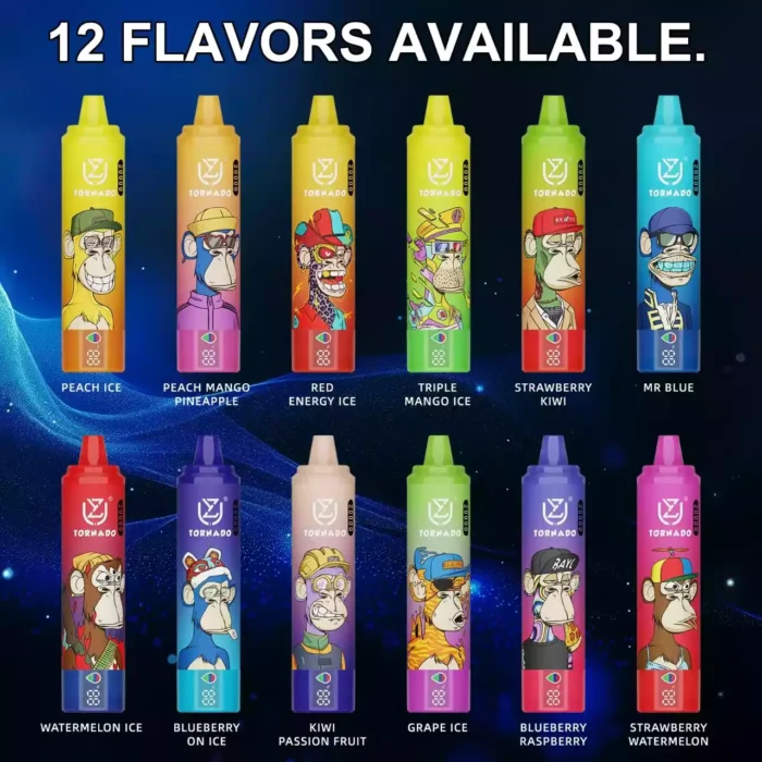 UZY Tornado 20000 Puffs The Ultimate Disposable Vape with 28ml E Liquid Capacity and 850mAh Battery