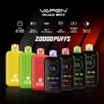 VAPEN QUAD BOX 20000 Puffs The Ultimate Disposable Vape with Adjustable Airflow and 28ml E Liquid Capacity