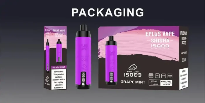 VASY EPLUS VAPE SHISHA 15000 Puffs Best Flavors and Features for a Perfect Vaping Experience