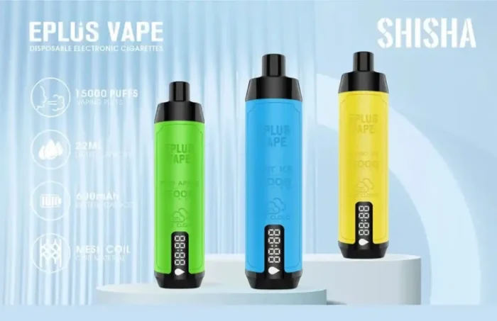 VASY EPLUS VAPE SHISHA 15000 Puffs Best Flavors and Features for a Perfect Vaping Experience