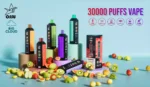 VASY OSSU 30000 Puffs The Best Disposable Vape with 5% to 0% Nicotine Strength and 0.5Ω Dual Mesh Coil