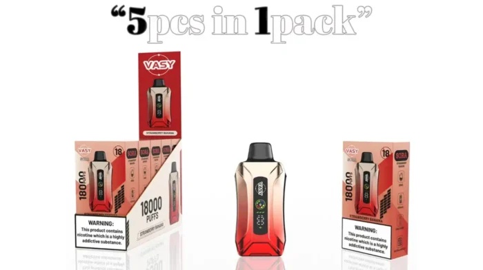 VASY SORA 18000 Puffs The Best Disposable Vape with 1.0ohm Double Mesh Coil