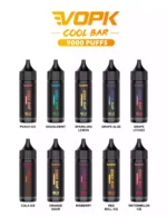 VOPK COOL BAR 9000 Puffs Enjoy Smooth Vaping with Mesh Coil and 15ML Capacity