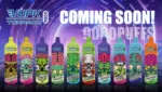 VOPK TORNADO 9000 Puffs Top Quality Disposable Vape with Frosted Sticker Design