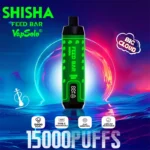 Vapsolo Shisha 15000 Puffs Premium Mesh Coil Disposable Vape with 650mAh Battery