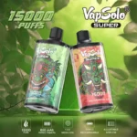 Vapsolo Super 15000 Puffs Perfect for Vaping on the Go with 15000 Puffs and Mesh Coil Technology
