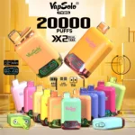 Vapsolo TWINS 20000 Puffs A 30ML E Liquid Disposable Vape with 5 Popular Flavors and Mesh Coil