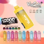 Vapsolo Tornado Pro 12000 Puffs A 22ML E Liquid Capacity Disposable Vape with Mesh Coil for Superior Flavor