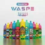 WASPE 12000 Puffs Enjoy 12000 Puffs with 20ml E Liquid and Rechargeable Type C Port