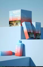 WASPE 5000 Puffs Premium Disposable Vape with 650mAh Rechargeable Battery and Mesh Coil