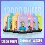 WASPE Digital Box 12000 Puffs A Convenient Rechargeable Vape with Type C Charging and 20ml Capacity