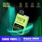 WASPE Dual Mesh Box 25000 Puffs The Ultimate Disposable Vape with Dual Mesh Coil and 25ml Capacity