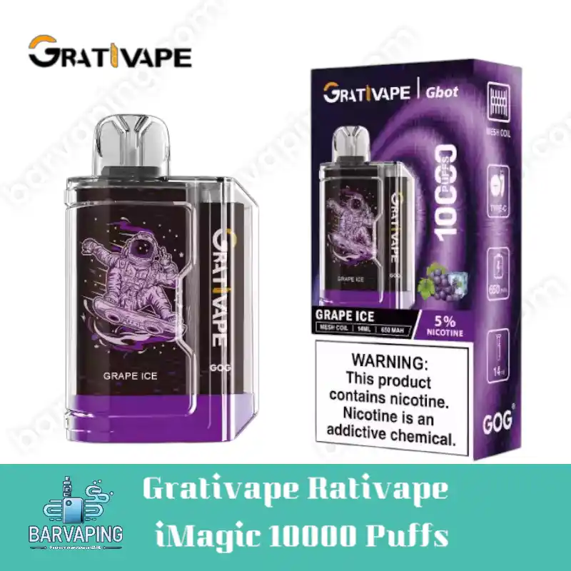 Grativape rativape iMagic 10000 Puffs