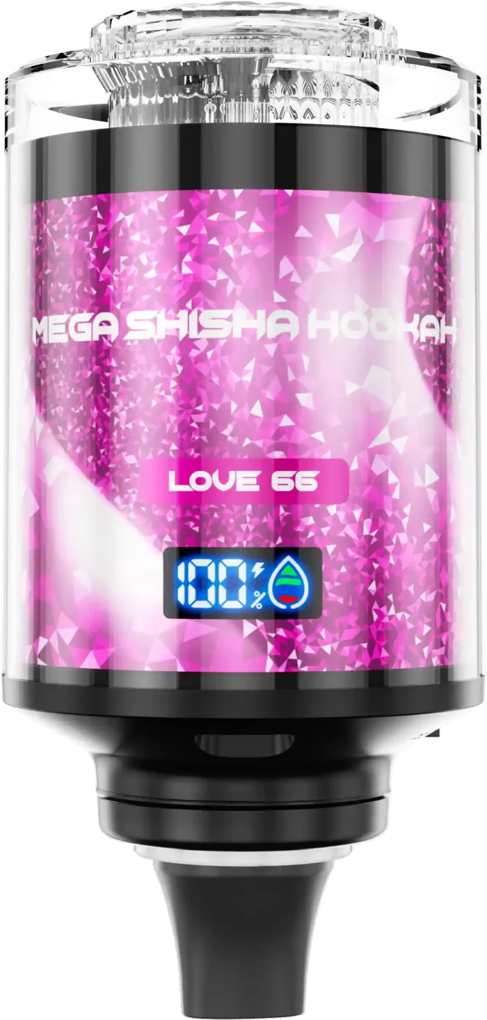 JNR Mega Shisha Hookah 100000 Puffs Well-received Disposable Vape12 Flavors and Dual Mesh Coil Technology