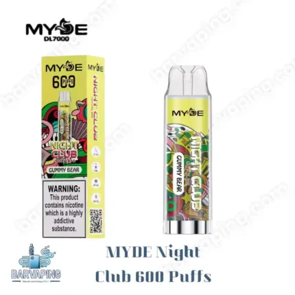 MYDE Night Club 600 Puffs