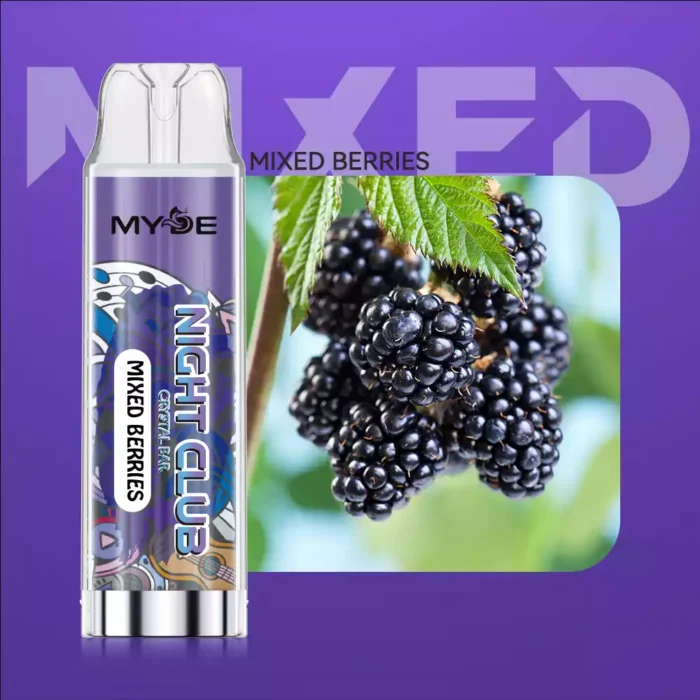 MYDE Night Club 600 Puffs Disposable Vape Pen with 20mg Nicotine and Mesh Coil