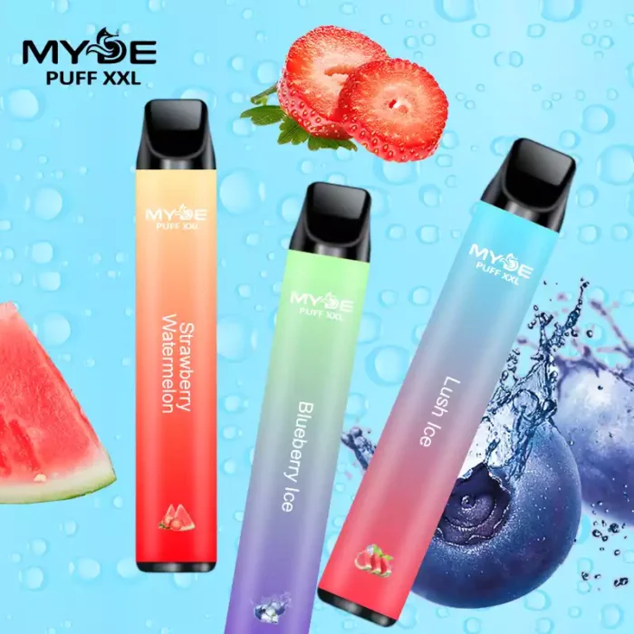 MYDE PUFFS XXL 1600 Puffs Langdurige 1600 Puffs 2% Nicotine en 12 Onweerstaanbare Smaken