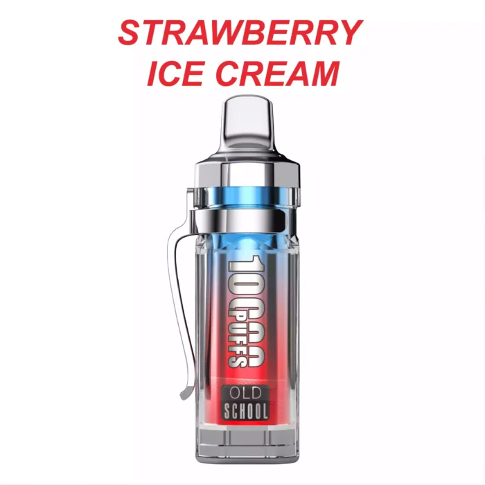 OLD School 10000 Puffs 600mAh Battery and 15 Irresistible Flavors in a Disposable Vape