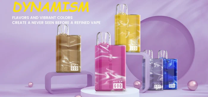 OLIT 600 Puffs The Ultimate Disposable Vape with 2% Nicotine and 10 Delicious Flavors
