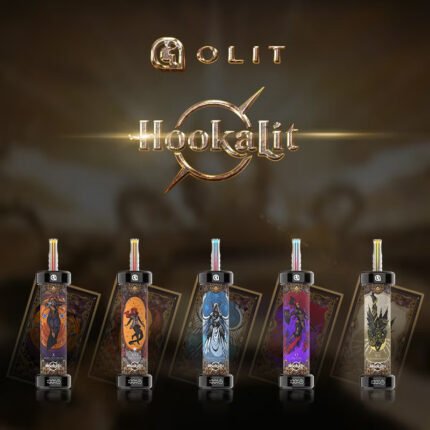 OLIT HOOKALIT Mini 25000 boccate di E-Liquid Premium Design ricaricabile e boccate aromatizzate