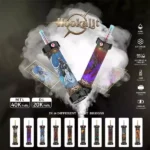 OLIT HOOKALT 40000 Puffs 40000 Puffs en Modo MTL y Tecnología Mesh Coil para un Mejor Sabor