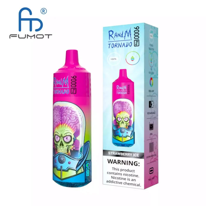 RandM Tornado 9000 Puffs Long Lasting Vape with 850mAh Battery & Mesh Coils
