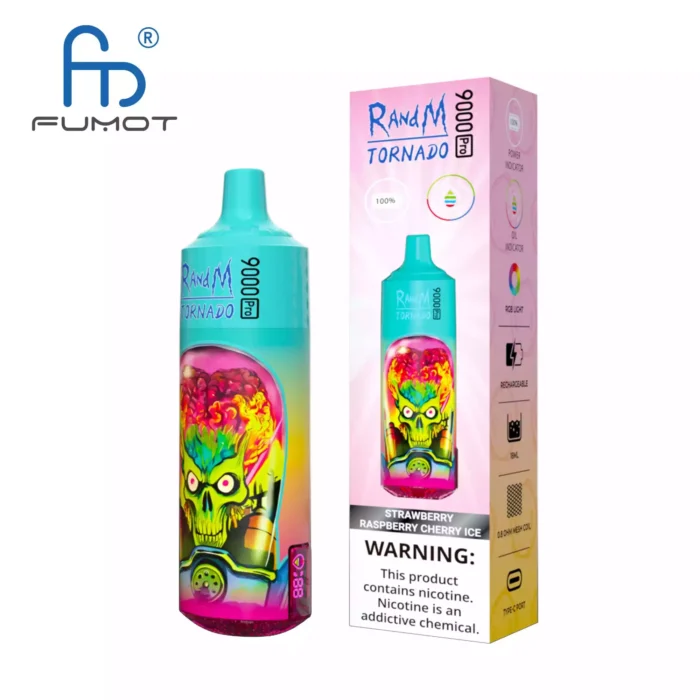 RandM Tornado 9000 Puffs Long Lasting Vape with 850mAh Battery & Mesh Coils