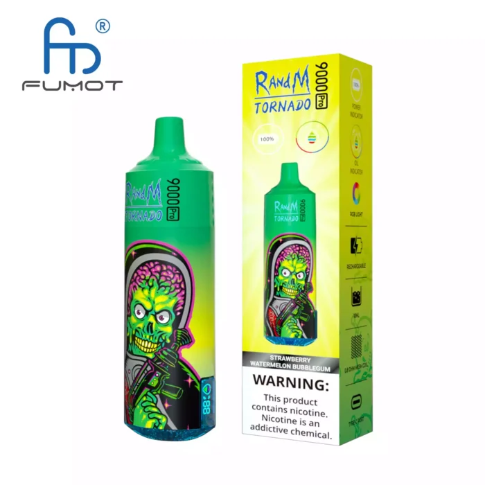 RandM Tornado 9000 Puffs Long Lasting Vape with 850mAh Battery & Mesh Coils