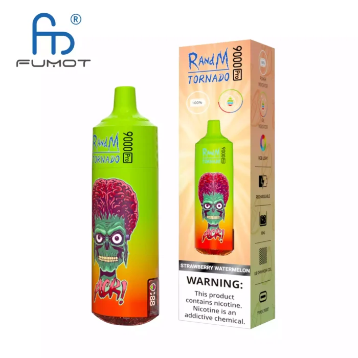 RandM Tornado 9000 Puffs Long Lasting Vape with 850mAh Battery & Mesh Coils