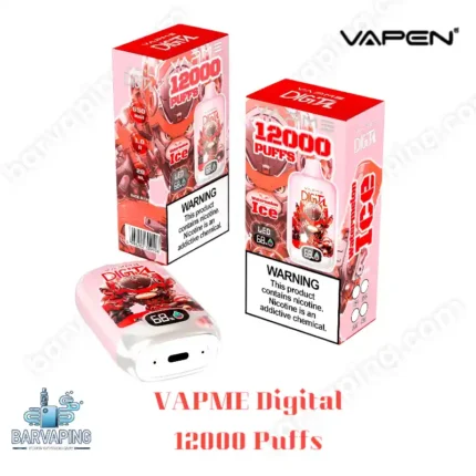 VAPME Digital 12000 Puffs